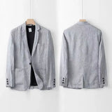Men’s Linen Two-Piece Set