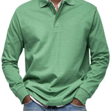 Men’s Long Sleeve Polo Shirt
