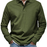 Men’s Long Sleeve Polo Shirt