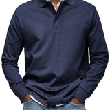 Men’s Long Sleeve Polo Shirt