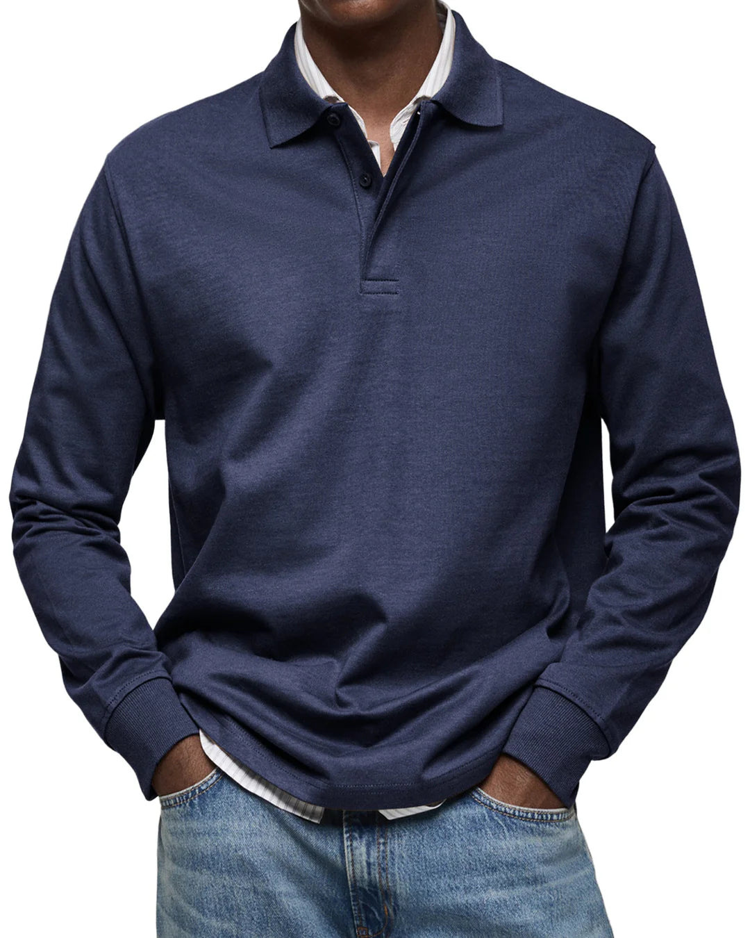 Men’s Long Sleeve Polo Shirt
