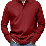 Men’s Long Sleeve Polo Shirt