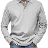 Men’s Long Sleeve Polo Shirt