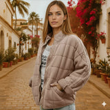 Women’s Quilted Zip Jacket