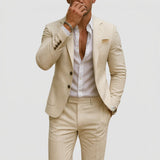 Men's Two-Piece Tailored Suit Set