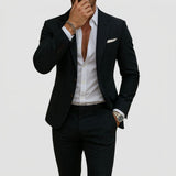 Men's Two-Piece Tailored Suit Set
