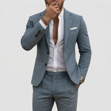 Men's Two-Piece Tailored Suit Set