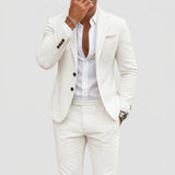 Men's Two-Piece Tailored Suit Set