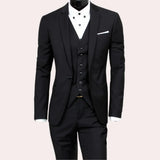 Men's Three-Piece Tuxedo Suit Set