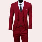 Men's Three-Piece Tuxedo Suit Set