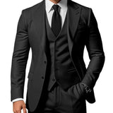 Men's Three-Piece Tailored Suit Set