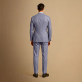 Men's Slim Fit Single-Breasted Two-Piece Suit