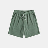 Men's Textured Shirt and Shorts Set
