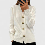 Ladies’ Knit V-Neck Cardigan