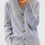 Ladies’ Knit V-Neck Cardigan