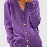 Ladies’ Knit V-Neck Cardigan