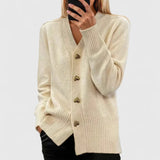 Ladies’ Knit V-Neck Cardigan