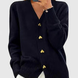 Ladies’ Knit V-Neck Cardigan