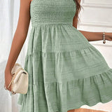 Ladies’ Smocked Mini Dress
