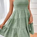 Ladies’ Smocked Mini Dress