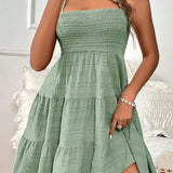 Ladies’ Smocked Mini Dress