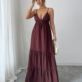 Women’s Strappy Maxi Dress