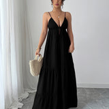 Women’s Strappy Maxi Dress