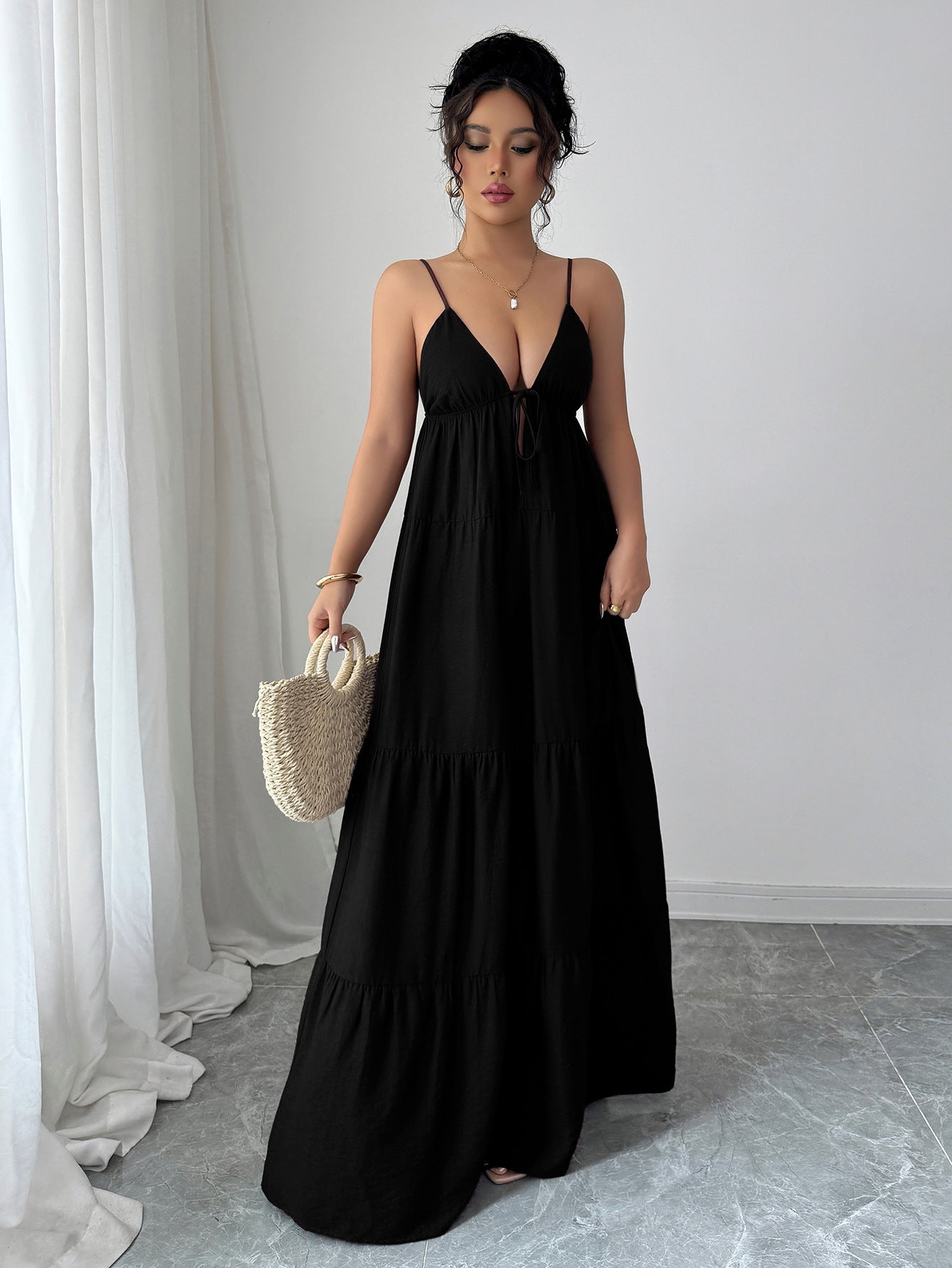 Women’s Strappy Maxi Dress