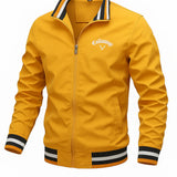 Men’s Zip-Up Bomber Jacket