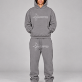 Premium Urban Tracksuit – Oversized Hoodie & Wide Leg Joggers Set