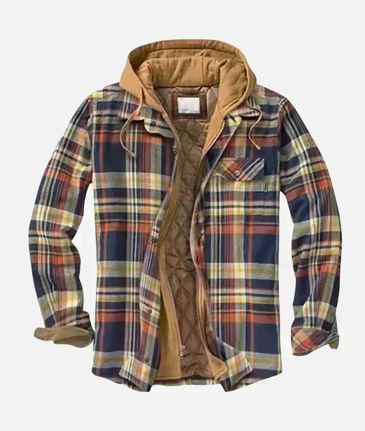 Men’s Patchwork Knit Cardigan