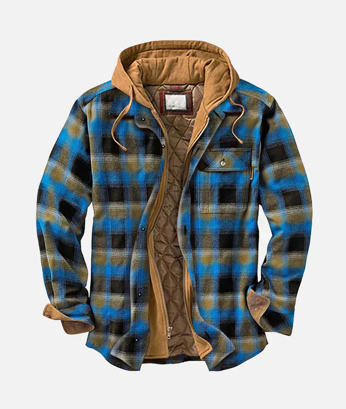 Men’s Patchwork Knit Cardigan