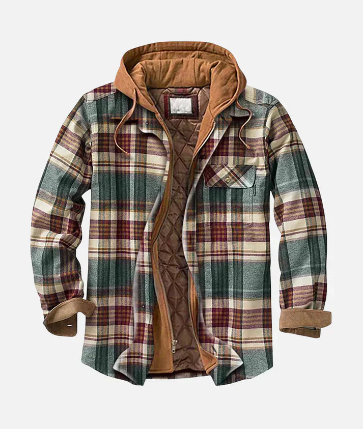 Men’s Patchwork Knit Cardigan