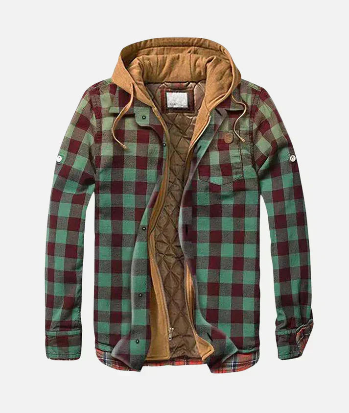 Men’s Patchwork Knit Cardigan