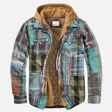 Men’s Patchwork Knit Cardigan