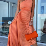 Women's One-Shoulder Cocktail Dress