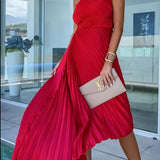 Women's One-Shoulder Cocktail Dress