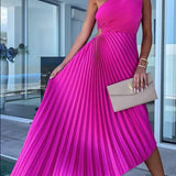 Women's One-Shoulder Cocktail Dress