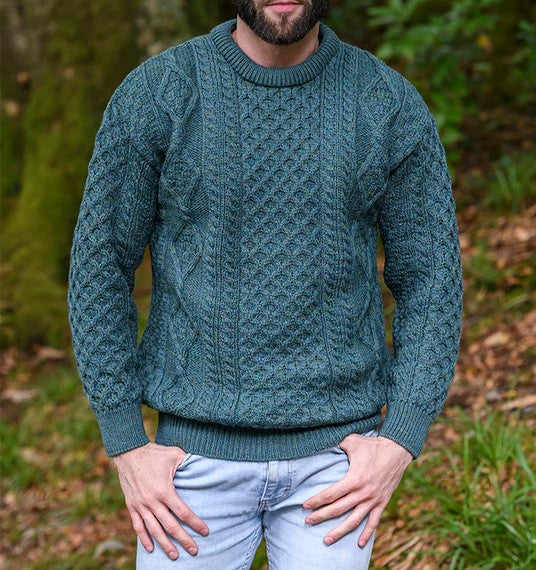 Men’s Cable Knit Jumper