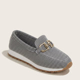 Women's Cushioned Sole Slip-On Casual Loafers