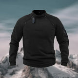 Men's Outdoor Fleece Sweater with Half Zip