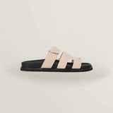 Women's Flat Sandals with Cushioned Ergonomic Sole