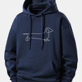 Dachshund Printed Hoodie