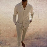 Men's Vintage Cotton Two-Piece Co-Ord Set