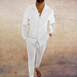 Men's Vintage Cotton Two-Piece Co-Ord Set