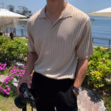 Men’s Textured Polo Shirt