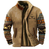 Men's Soft Fleece Jacket, Lightweight and Breathable