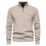 Men's Lightweight Cotton Blend Knit Sweater