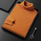 Men's Soft Turtleneck Knit Sweater, Multiple Colours
