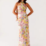 One-Shoulder Maxi Dress